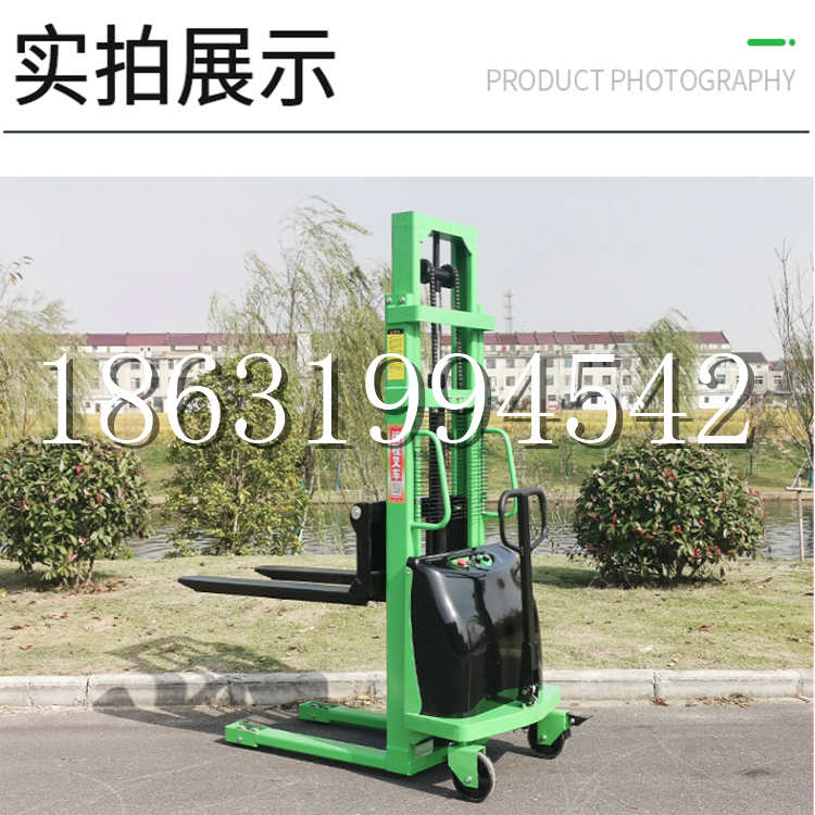 卓兰镇电动叉车堆高车液压铲车电瓶1吨2吨站驾步行式小型全自动叉车